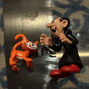 Gargamel and Azrael The Smurfs